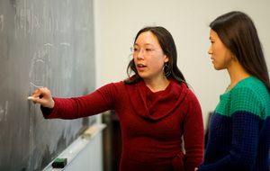 Claire Chow, doctoral student in the Applied and Computational Mathematics and Statistics program